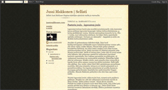 Desktop Screenshot of blogi.jussimakkonen.com