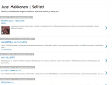 Tablet Screenshot of blogi.jussimakkonen.com
